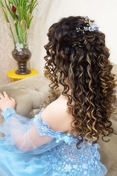 #BEAUTY, #RELATIONSHIPS #Fashion #Animals #Outfits #Winter Outfits #Animals Cute Prom Hairstyles For Curly Hair, Curly Hair For Quinceanera, Natural Curly Hair Quinceanera Hairstyles, Natural Curls Prom Hair, Quinceanera Hairstyles For Natural Curly Hair, Curly Hair Bride Hairstyles, Wedding Hairstyles For Curly Hair Natural, Bride Hairstyles Curly Hair, Natural Curly Hair Wedding Styles