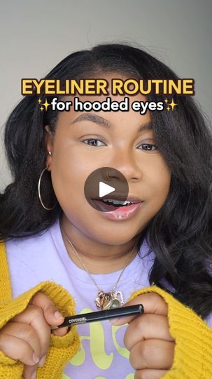 Easy Eyeliner For Hooded Eyes, Winged Eyeliner For Beginners, Winged Liner For Hooded Eyes, Liner For Hooded Eyes, Hooded Eyeliner, Winged Liner Tutorial, Hooded Eyes Makeup, Easy Eyeliner, Easy Winged Eyeliner