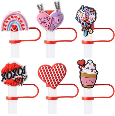 Elevate your hydration game with the Stanley Straw Cup Cover – the ultimate companion for on-the-go sipping. Straw Valentine, Straw Dispenser, Delicate Aesthetic, Kids Party Favors, Straw Covers, Straw Cover, Gymnastics Mats, Drinking Straw, Sakura Flower