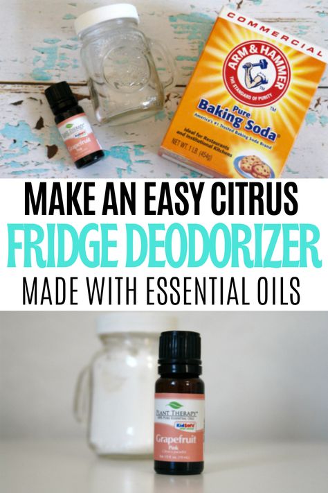 Diy Fridge Deodorizer Baking Soda, Fridge Deodorizer Diy, Fridge Smell Tips, Smelly Refrigerator, Odor Eliminator Diy, Fridge Odor Eliminator, Smelly Fridge, Diy Cleaning Spray, Fridge Smells