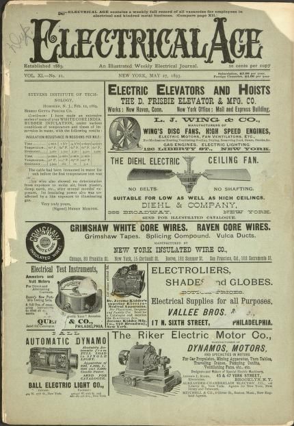 Historical Technology Books - 76 in a series - Electrical Age (1901) 1920s Technology, Victorian Technology, Columbia University Library, First Plane, New York Office, Retro Disney, Electrical Engineering, Bullet Journal Ideas Pages, Dieselpunk