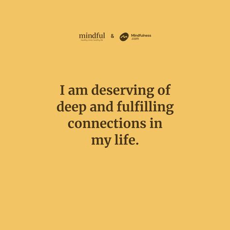 🌟 Affirmation of the Day: “I am deserving of deep and fulfilling connections in my life.” This reminder is all about knowing your worth when it comes to relationships. Don’t wait—get your Relationship Affirmations deck today and start your journey toward connecting on a deeper level.🛒✨ https://shop.mindful.org/products/relationship-affirmations?utm_source=morg-socials-pinterest&utm_medium=social&utm_campaign=relationshipaffirmations-2024&utm_term=sale&utm_content=image-post I Am Deserving, Relationship Affirmations, I Deserve Better, Affirmation Of The Day, Knowing Your Worth, Affirmation Cards, I Deserve, Healthy Mind, In My Life