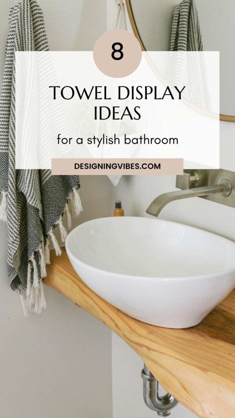 Hanging Hand Towels In Bathroom Master Bath, Modern Hand Towel Holder Bathroom, Where To Hang Bathroom Towels, Arrange Towels On Towel Bar, Towel Hook Height, Robe Hooks Bathroom Master Bath, Guest Hand Towels Display, How To Hang Bath Towels Decoratively, Decor Towels In Bathroom Display Ideas