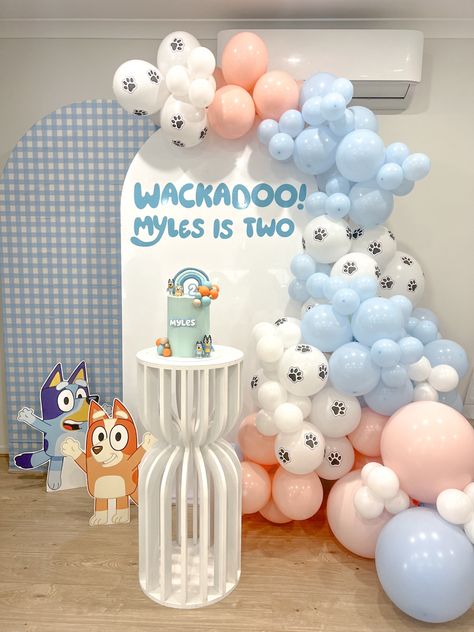 Bluey Balloon Garland, Backdrop Birthday, Birthday Decoration, Balloon Garland, Birthday Decorations, Balloons, Birthday Party, Birthday