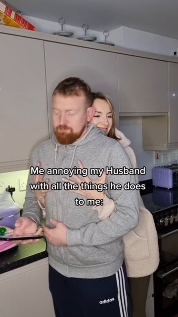 Emily on Instagram: "Every Husband ever! #marriedlife #marriage #husbandwife #husbandandwife #Maverickmother #husbandwifecomedy" Annoying My Husband Funny, Funny Pranks On Husband, Husband Humor Married Life Hilarious, Husband Wife Video, New Day Motivation, Husband Wife Funny Videos, Funny Memes About Husbands, Husband Memes Humor, Funniest Pranks