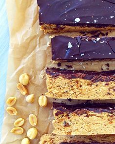 Peanut Butter Cup Protein Bars – Baked Greens Pea Protein Recipes, Unflavored Protein Powder, Best Protein Bars, Pea Protein Powder, Peanut Butter And Chocolate, Peanut Butter Bars, Peanut Butter Cup, Protein Recipes, Food Info