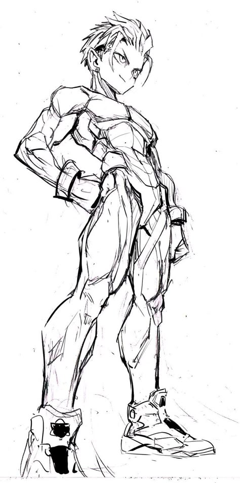 Yusuke Murata, Dynamic Poses Drawing, Gesture Drawing Poses, Manga Poses, Action Pose Reference, Human Anatomy Drawing, Human Anatomy Art, Animation Art Character Design, Figure Drawing Reference