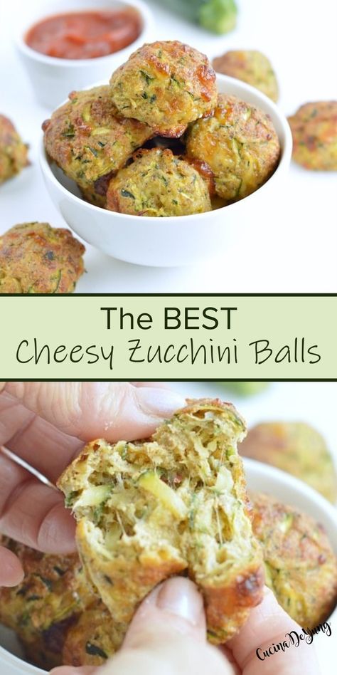 Zucchini Balls Recipe, Appetizer For Christmas, Zucchini Balls, Healhty Meals, Simple Appetizer, Thanksgiving Appetizer, Quick Bites, Party Platter, Cheesy Zucchini