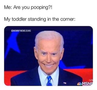 Me: Are you pooping?! My toddler standing in the corner: – popular memes on the site ifunny.co Bruh Moment, Parenting Memes, What’s Going On, Really Funny Memes, Memes Funny, Funny People, Funny Laugh, Funny Kids, Funny Photos