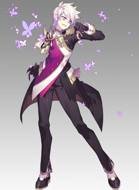 Kai9464, Elsword, Lunatic Psyker (Add), Add (Elsword), Looking Away Lunatic Psyker, Magical Boy, Elsword, Character Design Male, Character Creation, Dnd Characters, Magical Girl, Fantasy Character Design, Art Anime