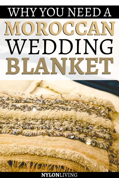 Moroccan wedding blankets hit peak ‘trend’ around 2015. Having just seen a Moroccan wedding blanket at ABC Carpet and Home in New York City recently, I realise though that Moroccan wedding blankets (or ​handira)​ is a perfect room accessory that will outlast trends. Check out 5 reasons why you need to have a Moroccan wedding blanket. #morocco #decorideas #accessories Moroccan Blanket, Bedroom Decor Bohemian, Moroccan Wedding Blanket, Contemporary Home Interior, Interior Design Contemporary, Arab Wedding, Wedding Blankets, Moroccan Wedding, Carpet Trends