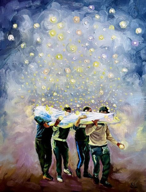 (1) Safia Latif no X: "My new oil painting, The Martyr https://t.co/1k6eLzdb3G" / X Muslim Pictures, Painting Art Projects, Human Rights, Islamic Art, Art Inspo, Art Projects, Acrylic Painting, Oil Painting, Art Painting