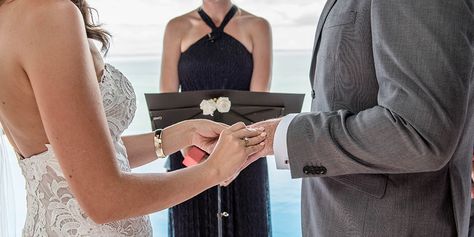 We’ve compiled some helpful tips and a checklist of must-ask questions. This should help you narrow down your search for the perfect celebrant! Wedding Officiant Attire, Officiant Attire, Wedding Officiant Business, Secular Wedding, Modern Wedding Vows, Vow Examples, Best Wedding Vows, Wedding Vows Examples, Traditional Wedding Vows