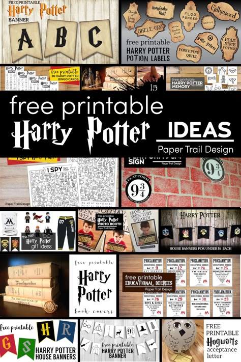 Harry Potter Have You Seen This Wizard Printable, Free Printable Harry Potter Banner, Harry Potter Printables Free Birthday, Harry Potter Party Decorations Diy Free Printables, Harry Potter Tags Free Printable, Harry Potter Easy Decorations, Harry Potter Downloads Free Printables, Have You Seen This Wizard Printable, Daily Prophet Bulletin Board