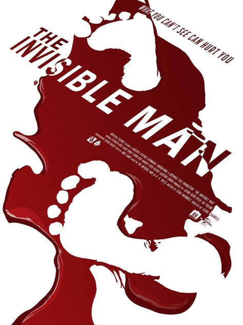 The Invisible Man (2020) | Poster art by The Dark Inker Stephen Sampson Invisible Man, Your Man, The Darkest, It Hurts, Poster Art, Film, Halloween, Movie Posters, Art