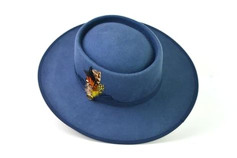 T's Luxury Fedora Wide Brim Hat Smoke Blue Wide Brimmed Hats, Brim Hat, Wide Brimmed, Fedora, Top Fashion Brands, Shop Top, Fashion Brands, Top Styles, Fashion Branding