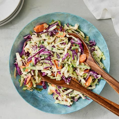 Bang Bang Cabbage Slaw Is Crunchy Perfection Healthy Coleslaw Recipes, Sweet Chili Dipping Sauce, Bang Bang Sauce, Healthy Coleslaw, Carrots And Celery, Bonefish Grill, Easy Breakfast Brunch, Shredded Cabbage, Sweet And Spicy Sauce