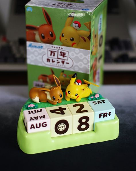 Thrift store find: a Sega Prize Pokémon Pikachu & Eevee perpetual calendar. Aaand I just realized I got today’s date wrong 🤦‍♂️🤣 — #pokémon #segaprize #nintendo #nintendogamer #nintendocollection #nintendofan #nintendolife #gaming #videogames #gamerdad #gaminglife #gamingcommunity Pokemon Calendar, I Just Realized, Perpetual Calendar, Thrift Store Finds, Thrift Store, Pikachu, Nintendo, Video Games, Pokemon