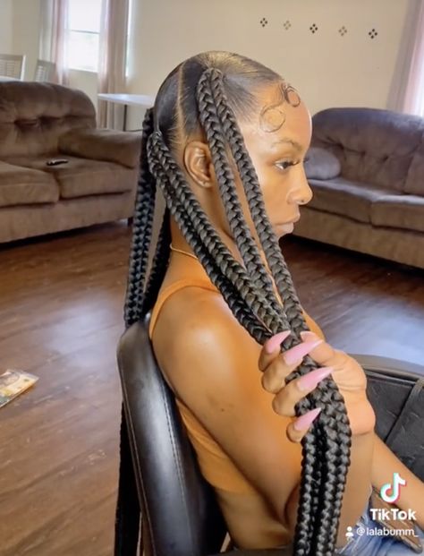 18 Gorgeous Jayda Wayda Braids Hairstyles To Try - Happily Curly Jayda Wayda 4 Braids, Braided Ponytail Two Braids, 4 Jayda Wayda Braids, 4 Double Braided Ponytail, Cute Braided Hairstyles Simple, Black Girls Hairstyles Two Braids, Jada Wada Braid, Double Dutch Jayda Wayda Braids, Red Jayda Wayda Braids