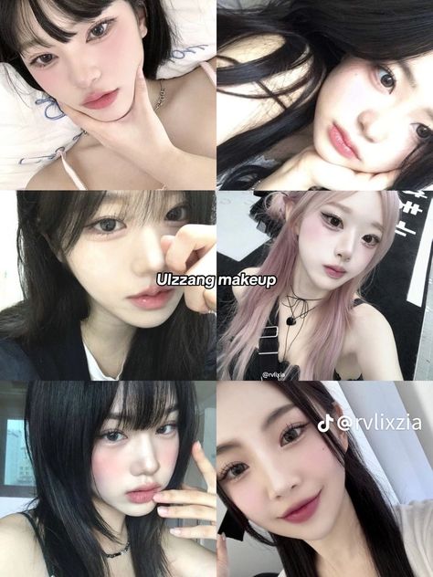 High Vs Low Nose Bridge, High Visual Weight Makeup, Kpop Skincare, Makeup Types, Types Of Makeup Looks, Asian Makeup Tutorials, Subtle Makeup, Beauty Makeup Tutorial, Ulzzang Makeup