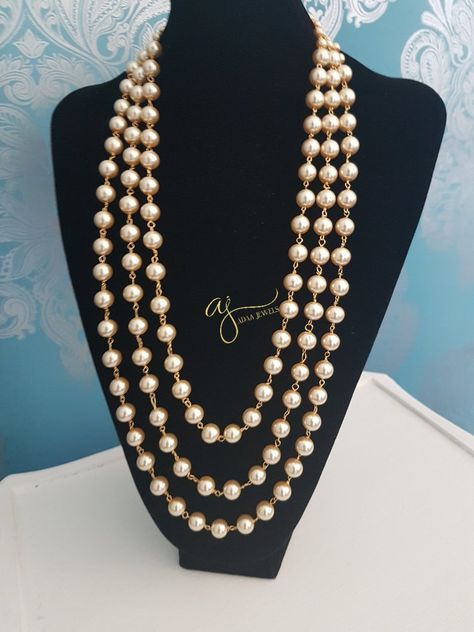 Sabyasachi Men, Pearl Necklace Indian Jewelry, Groom Jewellery, Pearl Necklace Indian, Hyderabadi Jewelry, Pakistani Jewellery, Pearl Mala, Rani Haar, Sabyasachi Jewellery