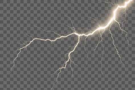 Thunder Overlay, Thunder Png, Overlay Effect, Lightning Thunder, Lightning Bolt, Transparent Background