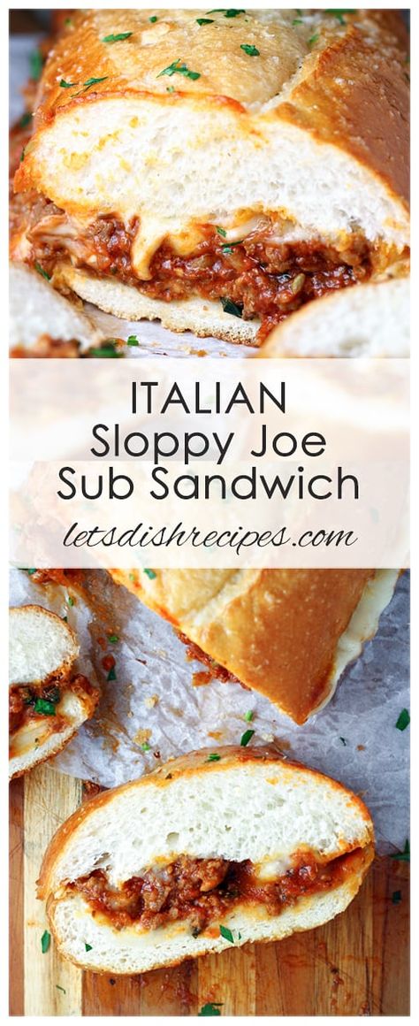 Italian Sausage Sloppy Joes, Hoagie Sandwich Recipes, Hoagie Roll Recipe Sandwiches, Sub Recipes Sandwiches, Italian Sausage Sandwich Recipes, Sandwich Recipes For Dinner, Dinner Sandwich Recipes, Italian Sloppy Joes, Crossant Recipes