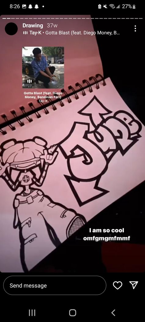 Easy Graffiti, Easy Graffiti Drawings, Images Hello Kitty, Graffiti Writing, Graffiti Doodles, Graffiti Style Art, Easy Doodles Drawings, Graffiti Drawing, Doodle Art Designs