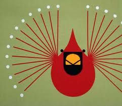 charley harper cardinal Charley Harper Animals, Charley Harper Cardinal, Charley Harper Quilt, Charley Harper Illustration, Charley Harper Birds, Charley Harper Art, Bird Quilts, Library Shop, Charlie Harper