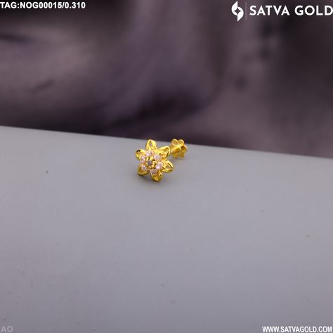 Shop online from the latest design of NOSE PIN at best price... We have an impressing and traditional collection of jewelry online.#18ktgold

Customisation Available
.
.
www.satvagold.com @satvagold #satvagold
All our jewellery are HALLMARK Certified.✅
Your Size, Your Style ~ Always Available (Customise your own jewellery!) Nose Pin, Pin Collection, Online Jewelry, Latest Design, Hallmark, Your Style, Quick Saves, Design