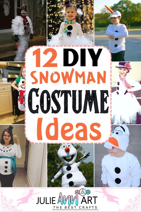 Frosty Costume Diy, Snowman Dress Up Day At School, Frosty The Snowman Costume, Easy Christmas Costumes Diy, Snowman Dress Up, Christmas Costumes Ideas, Dress Like A Snowman For School, Snowman Day At School Outfit, Snowman Outfit Women