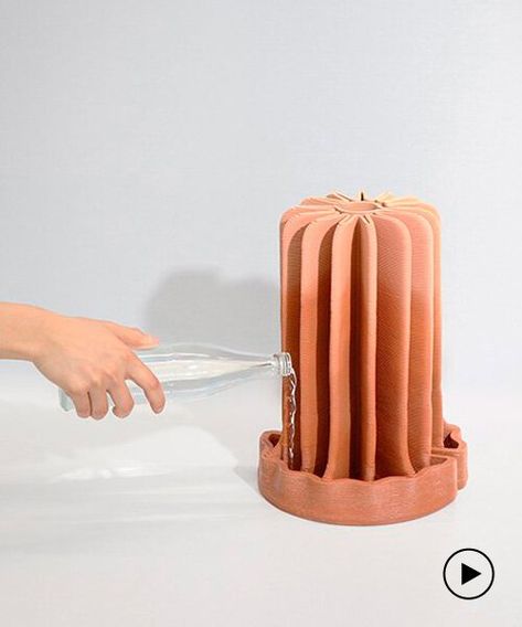 Clay Humidifier, Sustainable Design Product, Industrial Ceramics, 3d Printing Industry, Industrial Waste, Cooking Tool, Ceramic Products, Air Humidifier, Low Tech