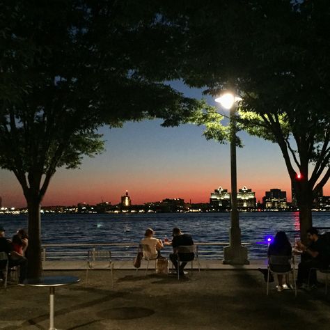 Hudson River Aesthetic, Nyc Summer, Summer In The City, Ill Always Love You, New York Aesthetic, Hudson River, Foto Ideas Instagram, Reasons To Live, Night Aesthetic