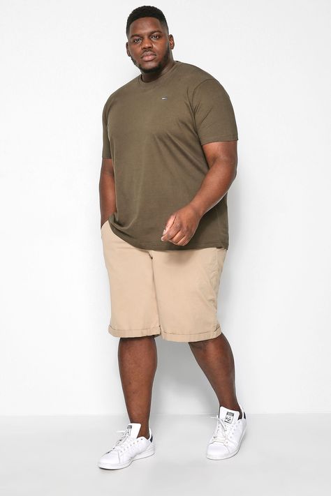 Mens Big And Tall Fashion Summer, Big Guy Fashion Casual Summer, Big And Tall Summer Outfits Men, Plus Size Men Outfits Summer, Big Guy Fashion Casual, Mens Beach Attire, Fat Guy Outfits, Tall Outfits, Bodies Drawing