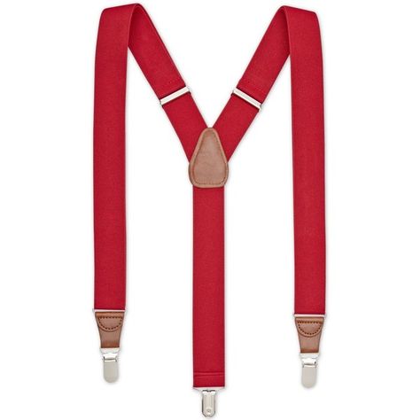 Club Room Men's Solid Stretch Suspenders, Created for Macy's (1.115 RUB) ❤ liked on Polyvore featuring men's fashion, men's accessories, suspenders, red, mens red suspenders and mens suspenders Suspenders Men Fashion, Groom Suspenders, Mens Suspenders, Navy Suit Wedding, Navy Wedding Flowers, Red Suspenders, Suspenders Men, Oliver Queen, Mens Club