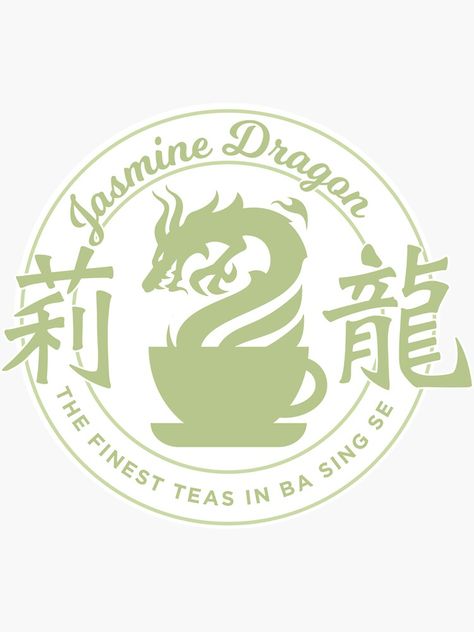 "Jasmine Dragon Ba Sing Se Sticker" Sticker by spacesmuggler | Redbubble Iroh Avatar, Jasmine Dragon, Glume Harry Potter, Avatar: The Last Airbender, Dragon Tea, Avatar Zuko, Avatar The Last Airbender Art, Avatar Airbender, Avatar Aang