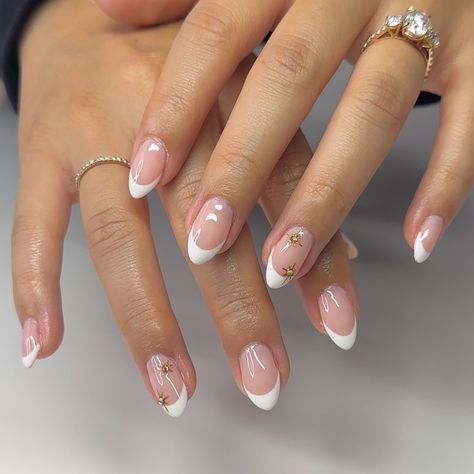 can never go wrong with a french 💫 • • • #nailzzbylo #nails #nailsnailsnails #nailsofinstagram #nailart #naildesign #nailinspiration #nailinspo #nailideas #gelxnails #acrylicnails #structuredmani #fallnails #nailtech #nailsoftheday #nailsofig #nailstagram #covinanailtech #2024nails #sandimasnails #626nails #classynails French Tip Fall Nails, White French Tip, White French, Classy Nails, Fall Nails, Nail Tech, Simple Nails, Spring Nails, Nails Inspiration