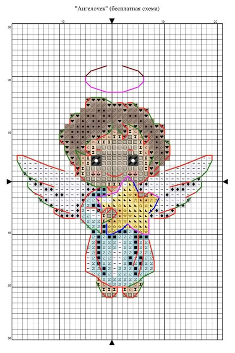 “Cute Angel” – free cross stitch pattern - The Space of Stitching - Free cross stitch patterns Angel Cross Stitch Pattern, Angel Cross Stitch, Free Cross Stitch Pattern, Free Cross Stitch Patterns, Cute Angel, Felt Crafts Christmas, Black Angel, Cross Stitch Christmas Ornaments, Baby Cross