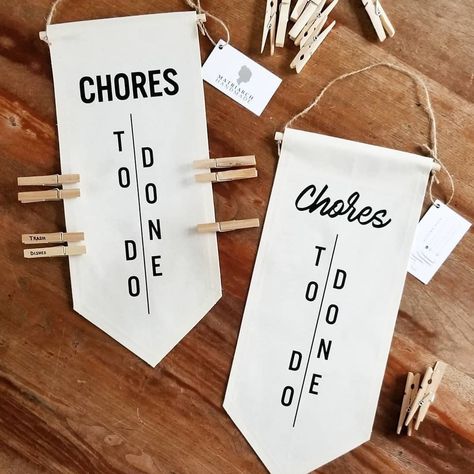 Fabric Chore Chart Cute Chore Chart Ideas, Chore Chart Cricut, Chore Chart Svg Free, Chore Clipboard, Chore Chart Svg, Chore Board, Chore Charts, Chore Chart Kids, Bay City