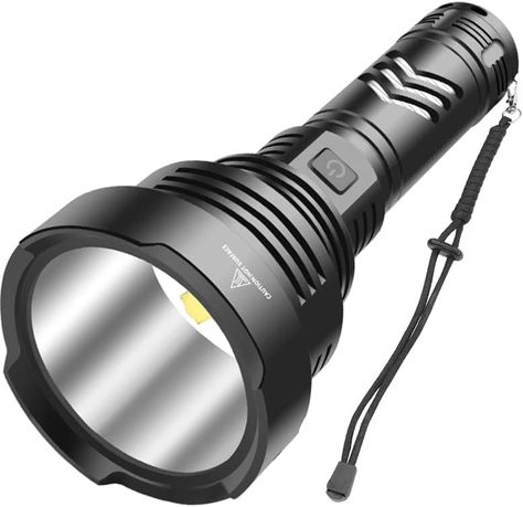 WholeFire LED Torch 100000 Lumens Super Bright Flashlight with USB Rechargeable Battery Check more at https://hikinghaven.co.uk/wholefire-led-torch-100000-lumens-super-bright-flashlight-with-usb-rechargeable-battery/ Super Bright Flashlight, Hiking Essentials, Lantern Lights, Rechargeable Battery, Rechargeable Batteries, Xmas Gifts, Flashlight, Hiking, Things To Sell