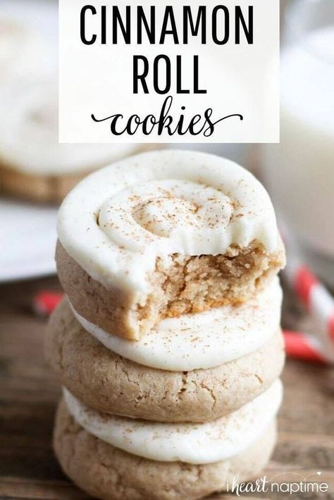 Cinnamon Roll Sugar Cookies, Cinnamon Roll Cookies, Rolled Sugar Cookies, Salad Pasta, Cinnamon Recipes, Roll Cookies, Easy Cookie Recipes, Sugar Cookies Recipe, Cookies Recipes Christmas