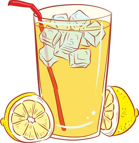 Lemonade Clipart, Lemon Lemonade, Lemonade Drinks, Unusual Animals, Pinturas Disney, Lemonade Stand, Food Drawing, Old Tv, Creative Industries