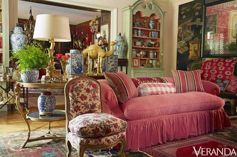 Scottish Interior, Chinoiserie Living Room, Michelle Nussbaumer, Victorian Greenhouse, Swiss Cottage, Designer Homes, David Hicks, Sitting Rooms, Fantasy Rooms