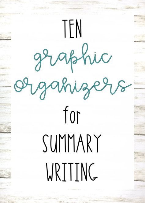 10 different graphic organizers for summary writing. A graphic organizer for summarizing every type of text.  Summary writing templates for upper elementary and middle school. #summarywriting #graphicorganizers Teaching Summarizing, Teaching Summary, Summary Graphic Organizer, Summarizing Nonfiction, College Essay Topics, Writing Graphic Organizers, Reading Graphic Organizers, Summary Writing, Essay Format