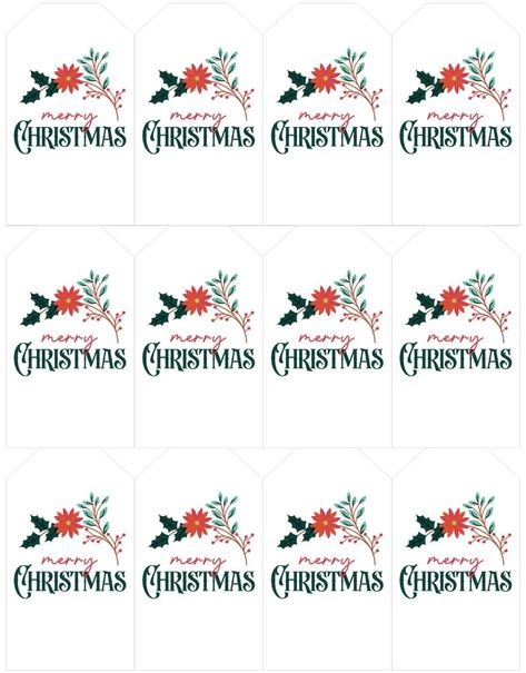 Merry Christmas Stickers Printable Free, Merry Christmas Tags Printable Free, Christmas Labels Printables Free, Free Printable Christmas Labels, Gift Tag Template Free Printable, Merry Christmas Printable Tags, Free Printable Christmas Tags, Free Christmas Labels, Gift Tag Template Free