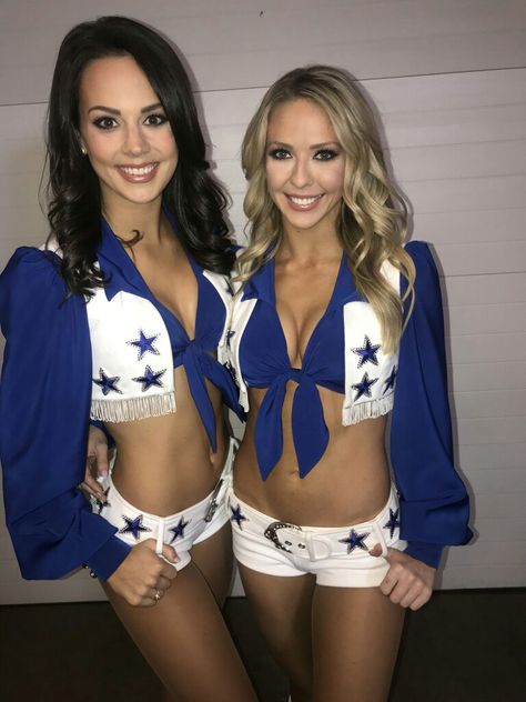 📸: Official @DCC_Taylor & @DCC_ErinS Twitter ✭ Americas Sweethearts, Cowboy Cheerleaders, Dallas Cheerleaders, Team Cheer, Women In Sports, Monster Energy Girls, Cowboys Cheerleaders, Ice Girls, Football Cheerleaders