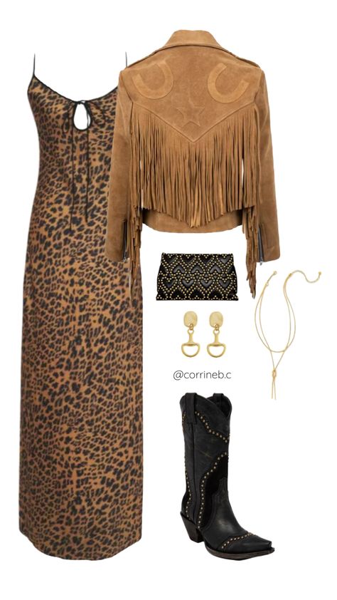 winter western fashion #outfitinspo #westernaesthetic #country #westernfashion #countryconcertfitinspo Western Luxury Fashion, Winter Outfits Texas, Country Couture Outfit, Boho Country Outfits Winter, Western Ralph Lauren Aesthetic, Outfits For Las Vegas Winter, Western Nye Outfit, National Finals Rodeo Fashion, 70s Country Fashion