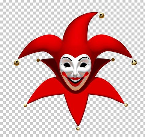 Harlequin Mask, Photography Png, Clown Images, Photoshop Shortcut, Joker Clown, Joker Playing Card, Joker Drawings, Clown Paintings, Hat Template