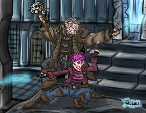 Mad Eye and Tonks Mad Eye Moody Fanart, Harry Potter Tonks Fan Art, Mad Eye Moody And Tonks, Nymphadora Tonks Fanart, Harry Potter Tonks And Lupin, Remus Lupin And Nymphadora Tonks, Alastor Moody, Mad Eye Moody, Potter Fanart