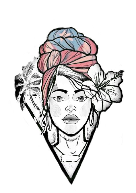 Cuban Tattoos, Latina Tattoo Ideas, Latina Tattoo, Puerto Rico Tattoo, Taino Tattoos, Puerto Rican Artwork, Feminine Tattoo Sleeves, Puerto Rico Art, Cuban Art